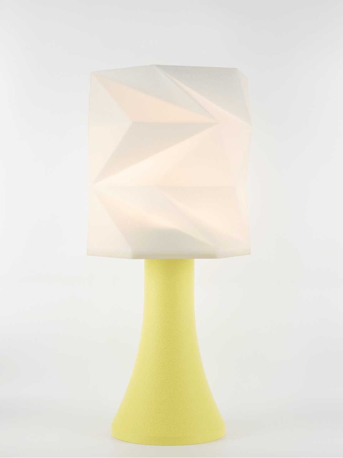 Simone – Lampe pastel jaune, extra large