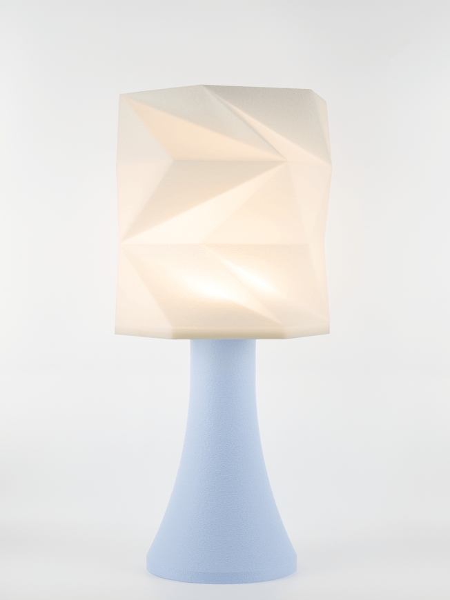 Simone – Lampe pastel bleu, extra large