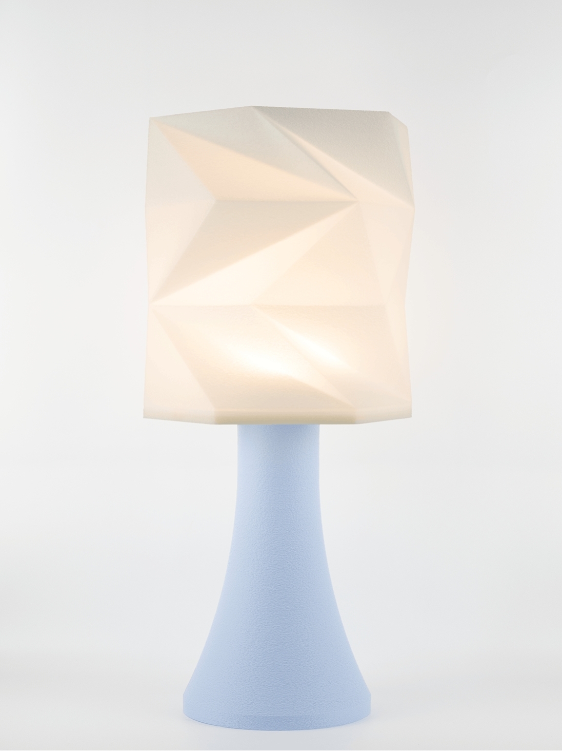 Simone – Lampe pastel bleu, extra large