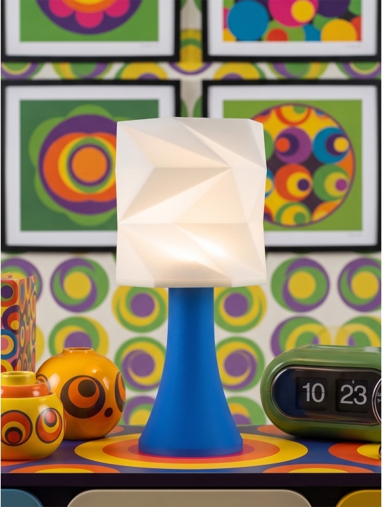 Simone – Lampe pop bleu, extra large