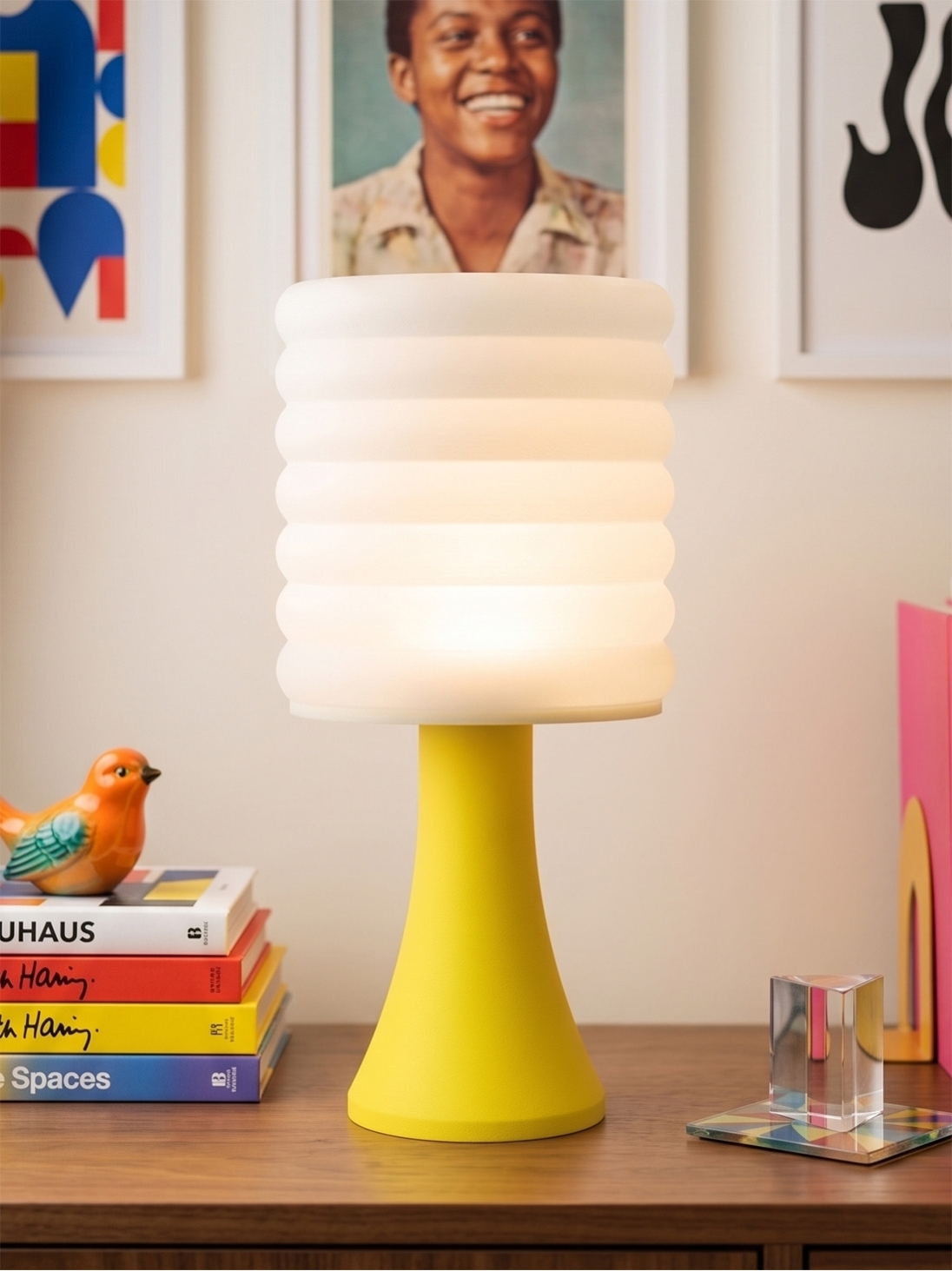 Micheline – Lampe pop jaune, extra large Micheline – Lampe pop jaune, extra large