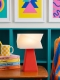 Juliane – Lampe à poser pop rouge, small