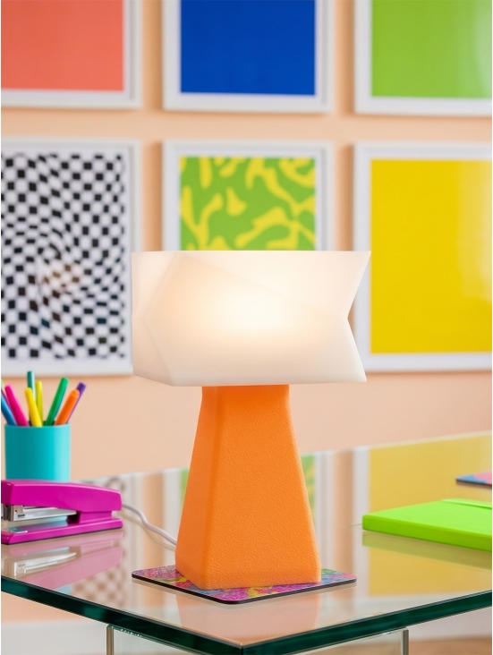 Juliane – Lampe à poser pop orange, small