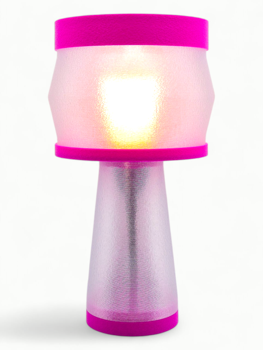 Aurélie – Lampe à poser design, Couleurs POP, Équilibre – Luminaire haut de gamme en impression 3D
