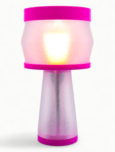 Aurélie – Lampe à poser design, Couleurs POP, Équilibre – Luminaire haut de gamme en impression 3D