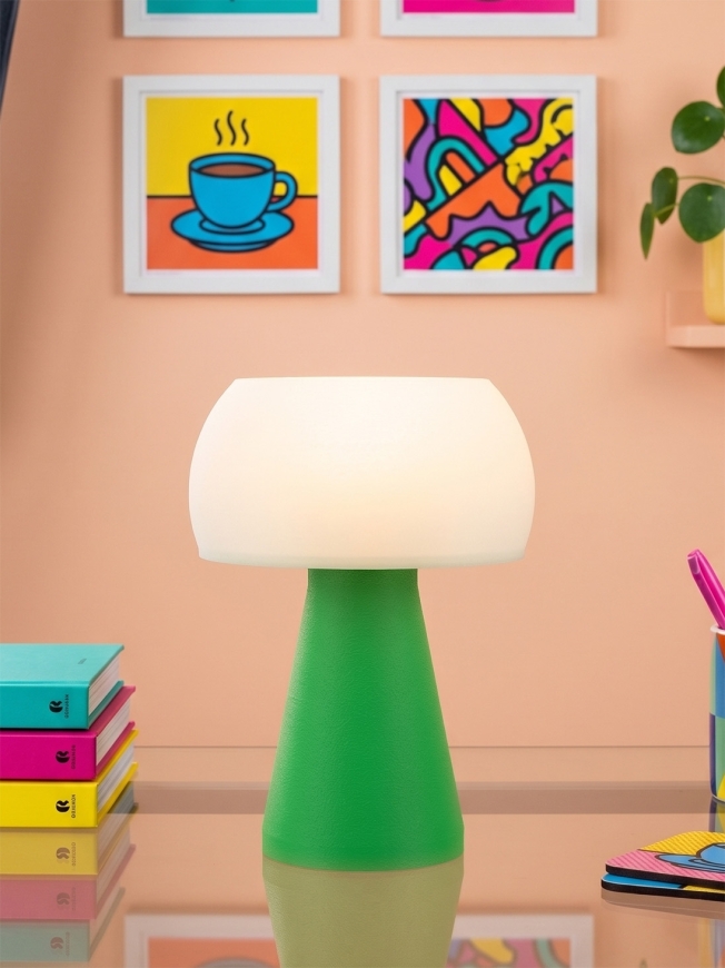 Annie – Lampe à poser pop verte, small