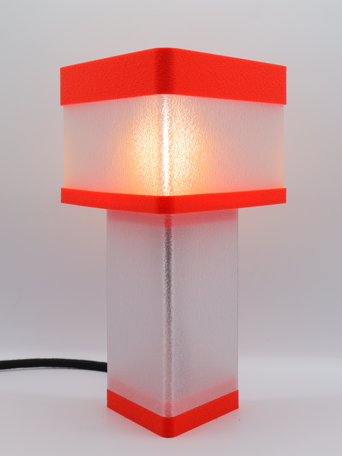 Maelle – Lampe à poser en impression 3D – Disponible en toutes couleurs POP