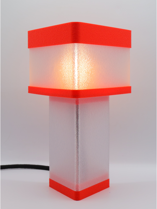 Maelle – Lampe à poser en impression 3D – Disponible en toutes couleurs POP
