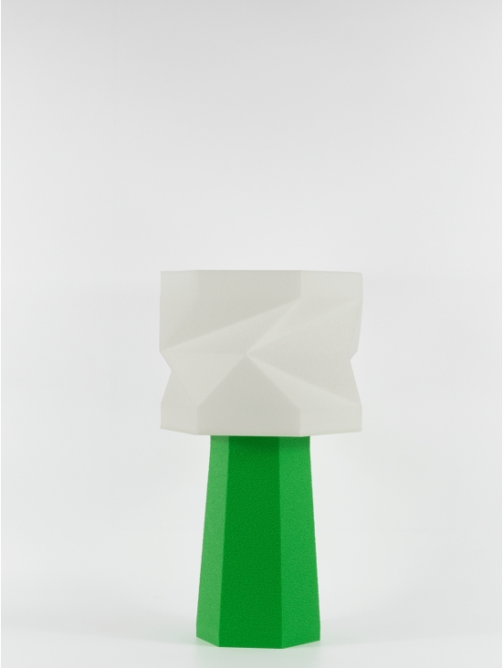 Elise – Lampe à poser pop verte, médium