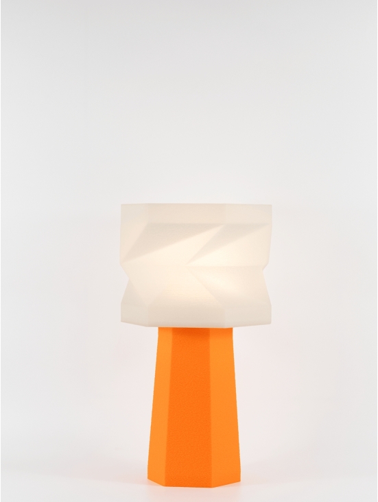 Elise – Lampe à poser pop orange, médium