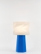 Elise – Lampe à poser pop bleu, médium
