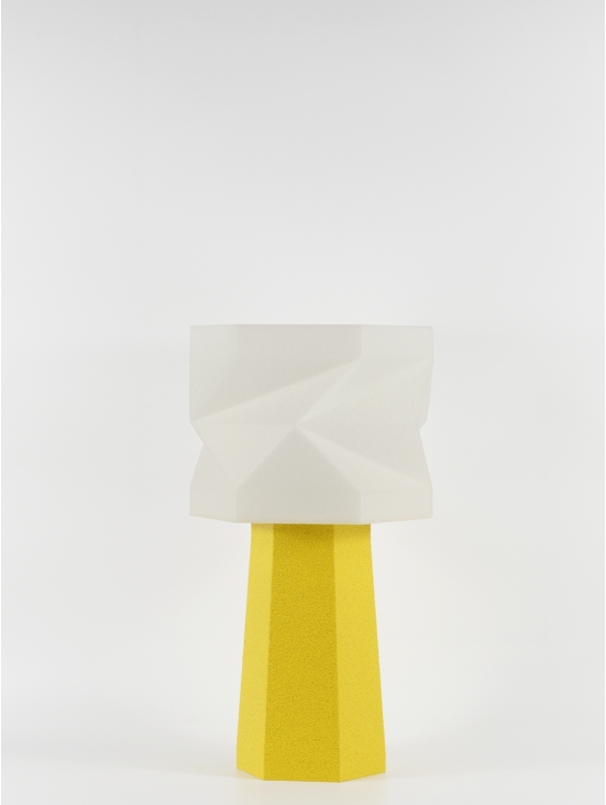 Elise – Lampe à poser granit jaune, médium