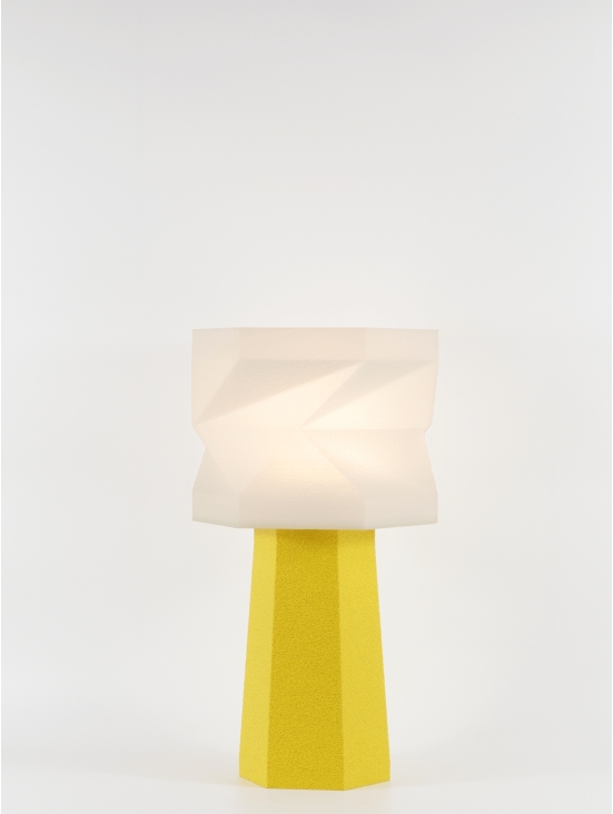Elise – Lampe à poser granit jaune, médium