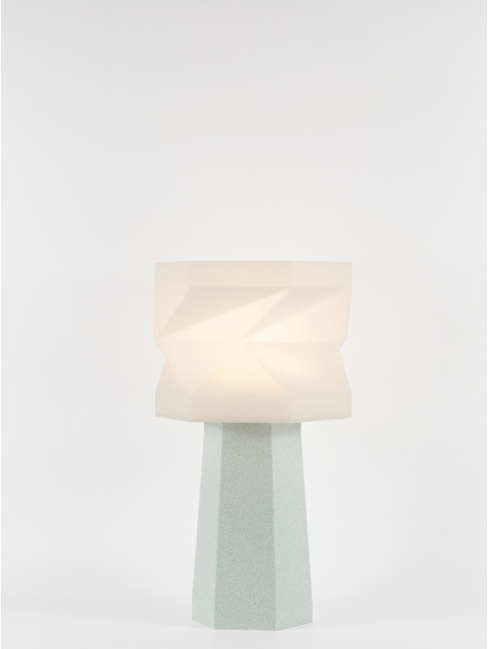 Elise – Lampe à poser granit grise, médium