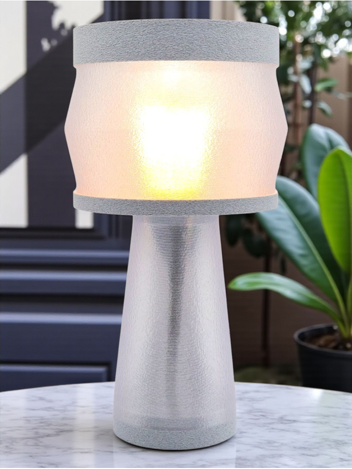 Aurélie – Lampe à poser design, GRANIT, Équilibre