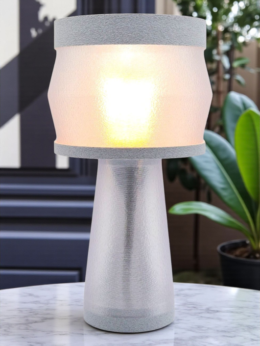 Aurélie – Lampe à poser design, GRANIT, Équilibre