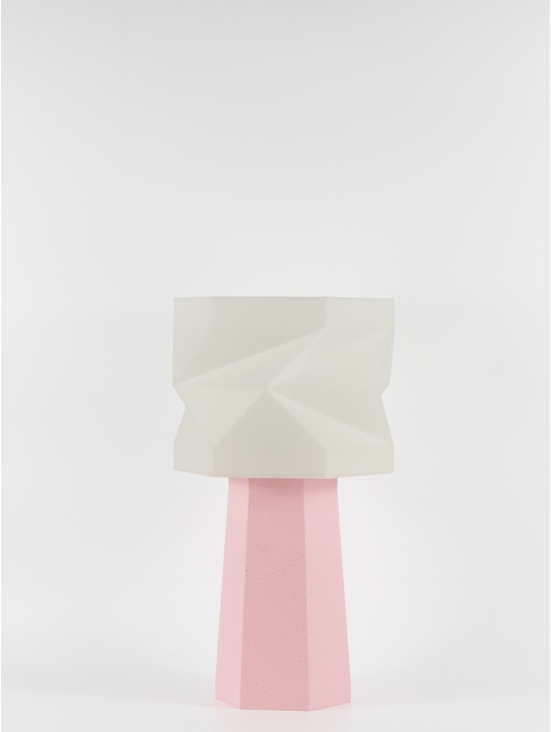 Elise – Lampe à poser pastel rose, médium
