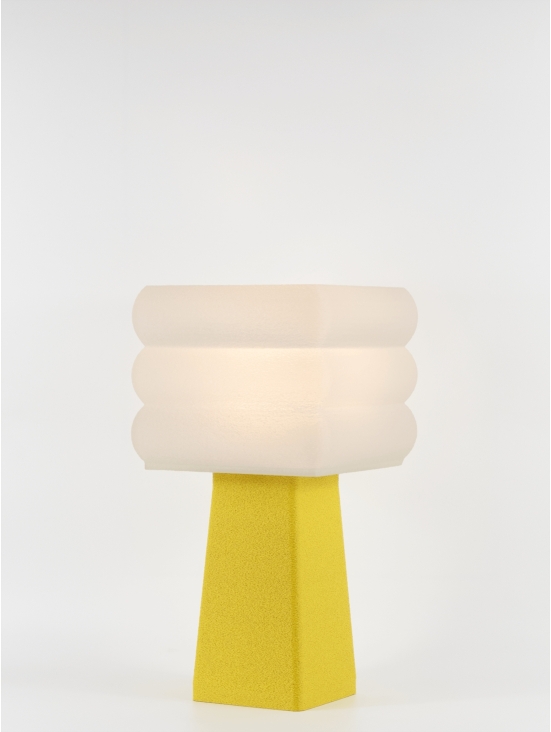 Isabelle – Lampe à poser granit jaune, médium