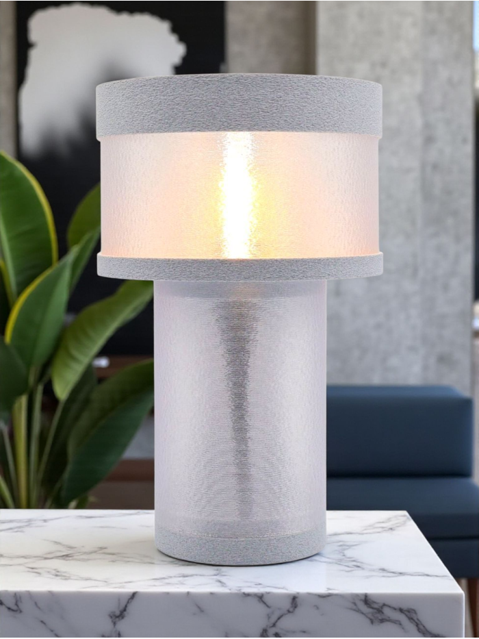 Clarisse – Lampe à poser design, GRANIT, Essentiel