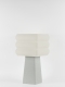 Isabelle – Lampe à poser granit grise, médium Isabelle – Lampe à poser granit grise, médium