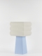Isabelle – Lampe à poser pastel bleu, médium