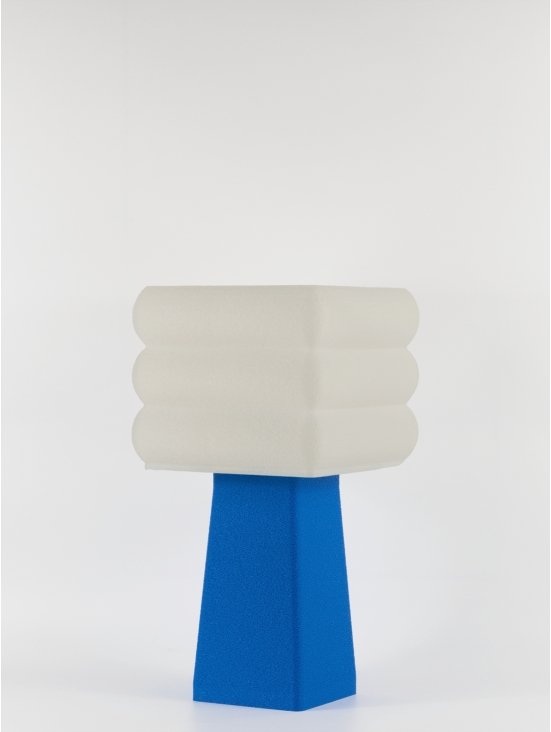 Isabelle – Lampe à poser pop bleu, médium