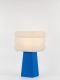 Isabelle – Lampe à poser pop bleu, médium
