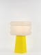 Isabelle – Lampe à poser pop jaune, médium