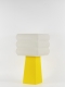 Isabelle – Lampe à poser pop jaune, médium