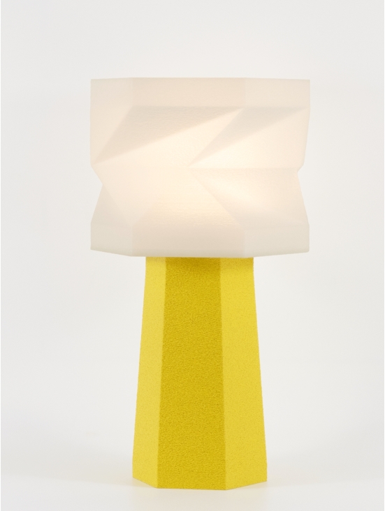 Elise – Lampe à poser granit jaune, médium