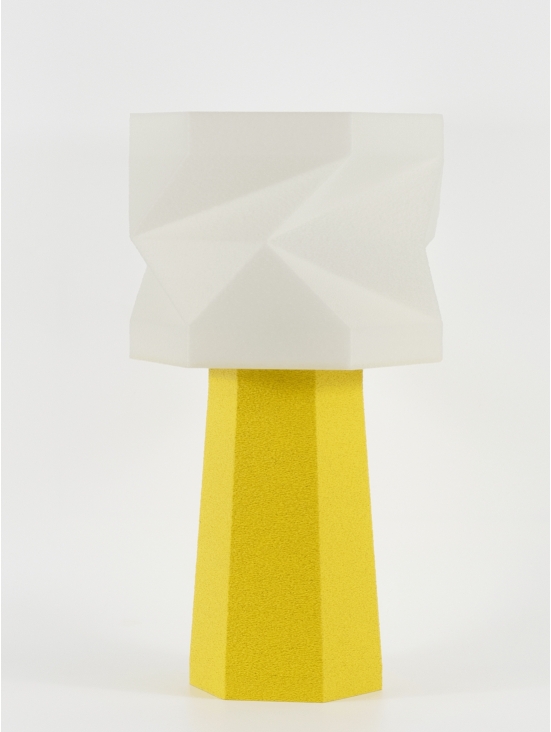 Elise – Lampe à poser granit jaune, médium