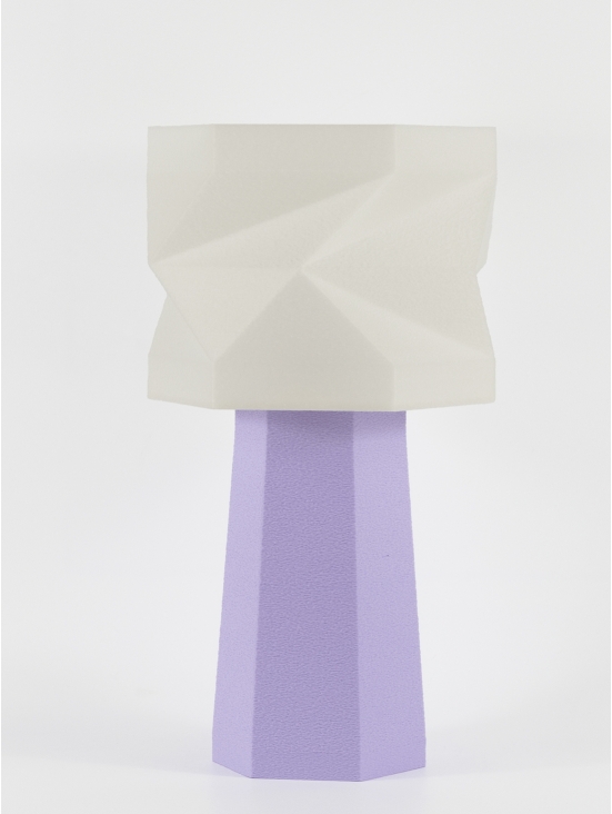 Elise – Lampe à poser pastel lilas, médium