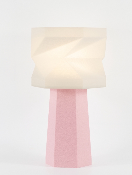 Elise – Lampe à poser pastel rose, médium