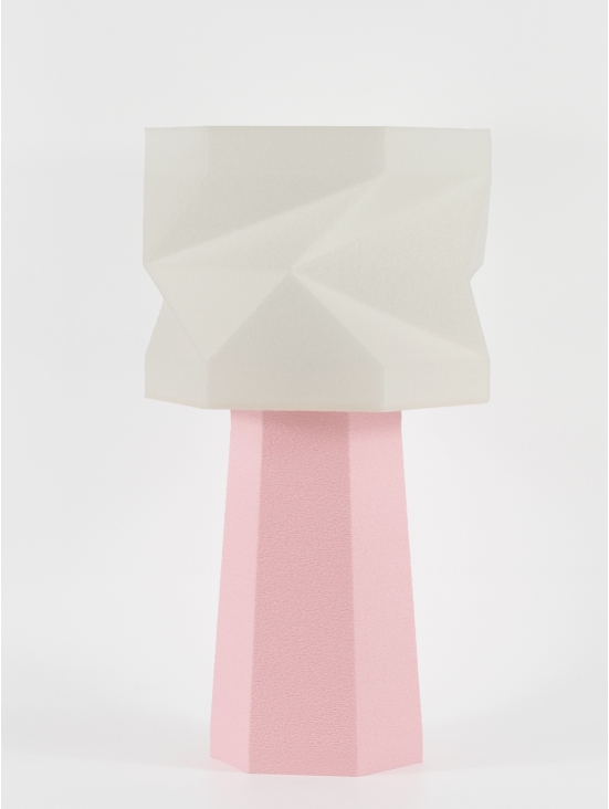 Elise – Lampe à poser pastel rose, médium