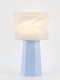 Elise – Lampe à poser pastel bleu, médium