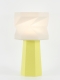 Elise – Lampe à poser pastel jaune, médium