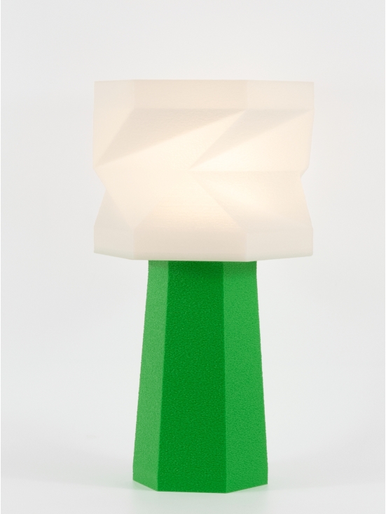 Elise – Lampe à poser pop verte, médium