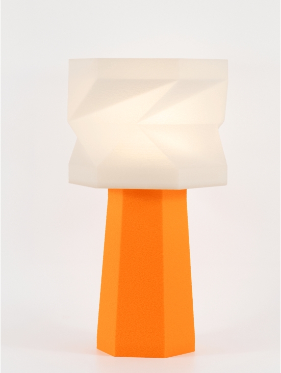 Elise – Lampe à poser pop orange, médium