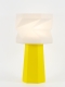 Elise – Lampe à poser pop jaune , médium