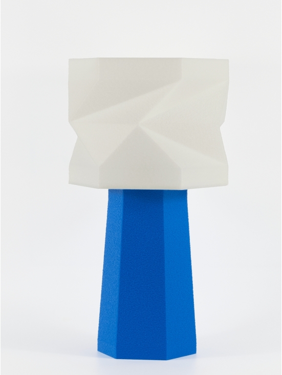 Elise – Lampe à poser pop bleu, médium