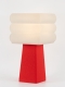 Isabelle – Lampe à poser pop rouge, médium