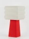 Isabelle – Lampe à poser pop rouge, médium