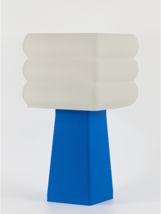 Isabelle – Lampe à poser pop bleu, médium