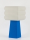 Isabelle – Lampe à poser pop bleu, médium