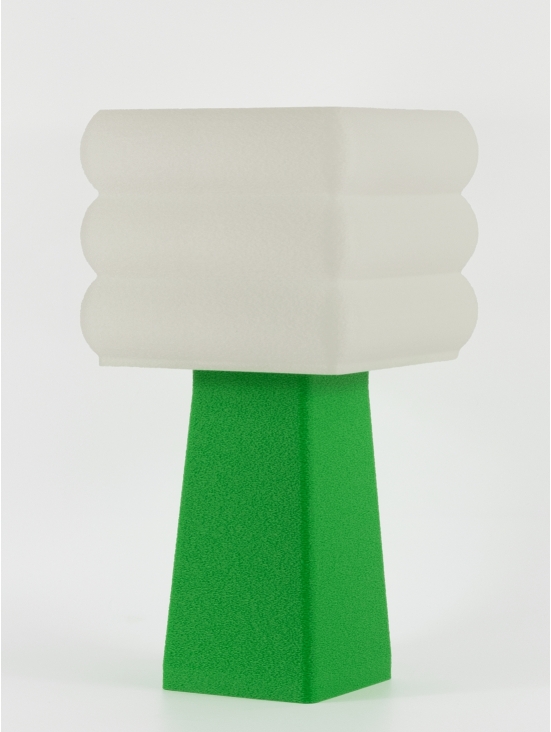 Isabelle – Lampe à poser pop verte, médium