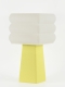Isabelle – Lampe à poser pastel jaune, médium