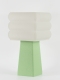Isabelle – Lampe à poser pastel verte, médium