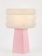 Isabelle – Lampe à poser pastel rose, médium