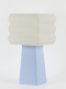 Isabelle – Lampe à poser pastel bleu, médium