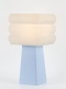 Isabelle – Lampe à poser pastel bleu, médium